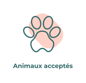 Animaux acceptés